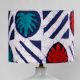 Multicolour Batik Print Drum Lampshade